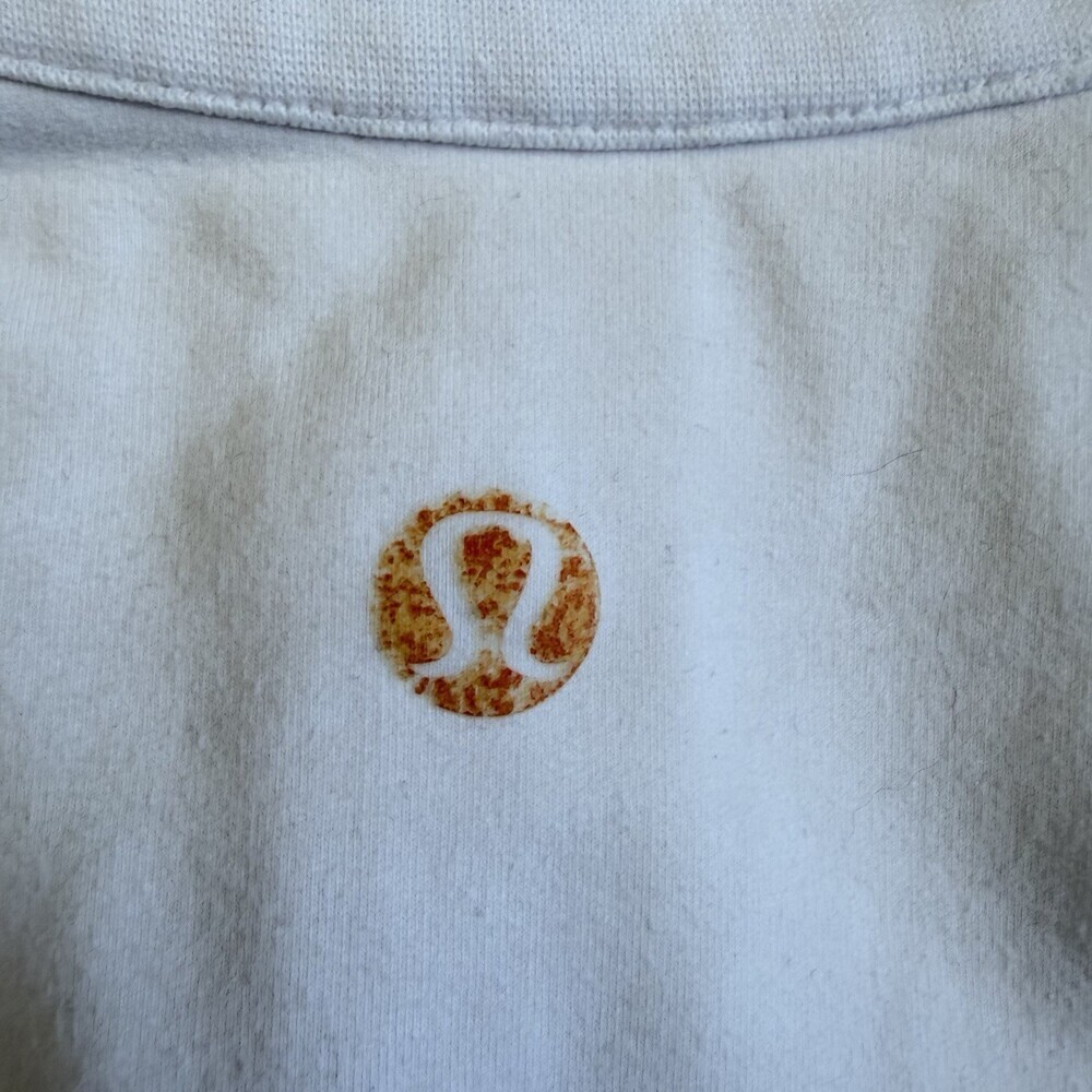 Lululemon Stride Jacket VTG Y2K White Women Size 8 Old School Quality GUC - Picture 9 of 9
